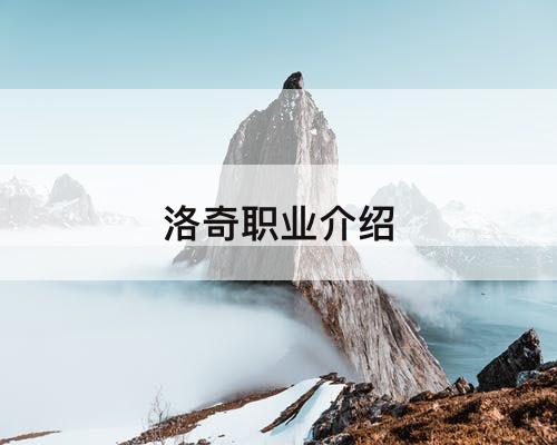 洛奇职业介绍