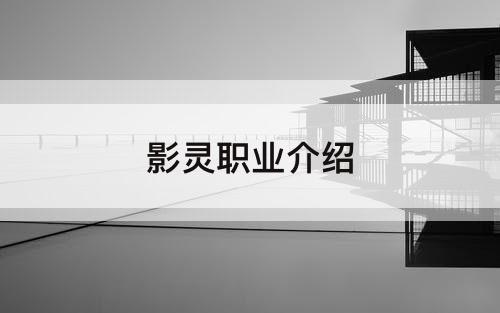影灵职业介绍
