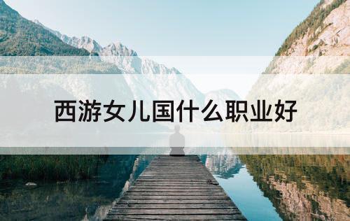 西游女儿国什么职业好
