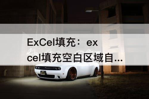 ExCel填充：excel填充空白区域自动填充