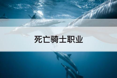 死亡骑士职业