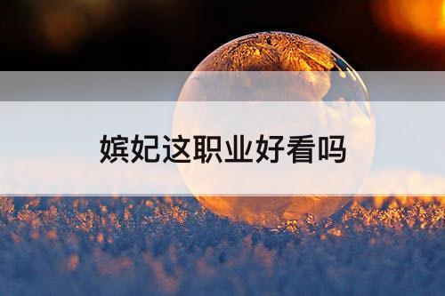 嫔妃这职业好看吗