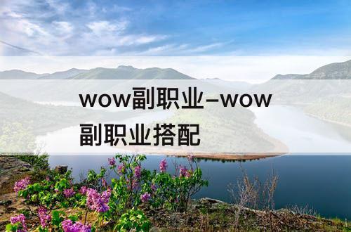wow副职业-wow副职业搭配