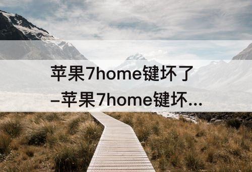 苹果7home键坏了-苹果7home键坏了怎么修