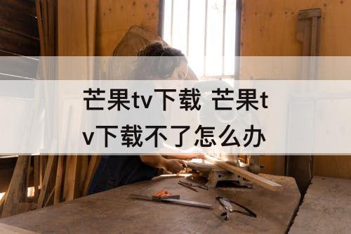 芒果tv下载 芒果tv下载不了怎么办