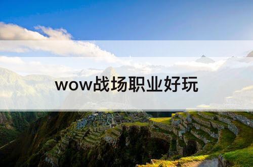 wow战场职业好玩