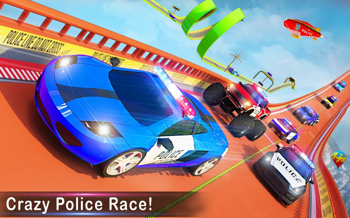 警察坡道汽车特技  v1.3.1图3