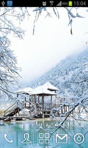 恬靜雪景動(dòng)態(tài)壁紙  v1.0圖2