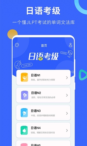 JLPT日语考级破解版  v1.5.9图2