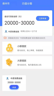 闪借分期app下载安装苹果版官网最新  v2.0图2