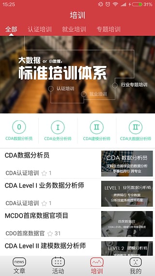 CDA大数据分析圈