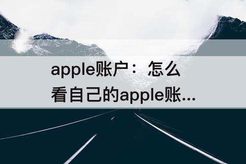 apple账户：怎么看自己的apple账户余额