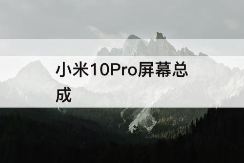 小米10Pro屏幕总成