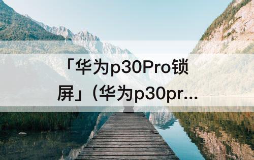 「华为p30Pro锁屏」(华为p30pro锁屏键怎么设置)