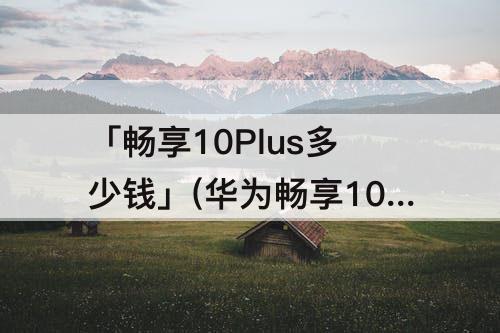 「畅享10Plus多少钱」(华为畅享10plus多少钱一部)